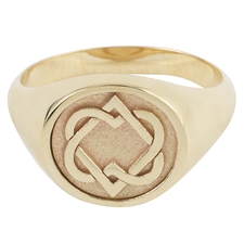 Women's Unified Hearts Ring