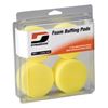 Dynabrade Products DYB76017 - 3" Yellow Foam Cutting Pads (Four in clear pkg.)