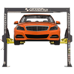 BendPak GrandPrix™ is a GP-7LCS 7,000-lb. capacity two-post car lift 106.5" Tall