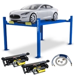 HD-9AE 9,000-lb. Alignment Lift Combo With Rolling Jacks and Airline Kit