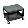 Luxor LUXMS21-B - Luxor Mobile Mechanic's Seat- 2 Shelf