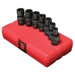 SOCKET SET IMPACT 3/8IN. DRIVE 7PC STD MET UNIV