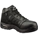 THE ORIGINAL SWAT FOOTWEAR CO SWT1261-BLK-12.0 - AIR 5" SAFETY TOE SIDE ZIP SIZE 12.0