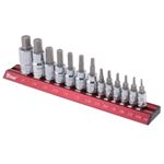 13 Pc. Sae Hex Bit Socket Set