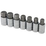 7-PC 1/2" DR METRIC LARGE HEX