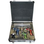 4 Pc. Hvlp Spray Gun Kit W/Aluminum Case