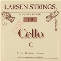 LARSEN CELLO C 1/8 MEDIUM WIRE CORE