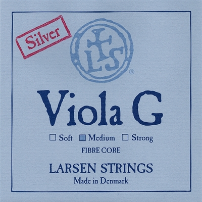 LARSEN VIOLA G MEDIUM SILVER