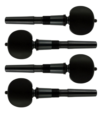 PERFECTION PEG CELLO 15MM SET EBONY HILL