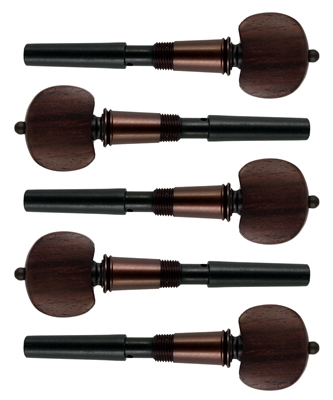 PERFECTION PEG VIOLIN 7.8MM SET ROSEWOOD HILL 5 STRING