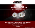 MTEC V4 (2021 Newest Model) BMW Angel Eye LED Bulbs E82 E87 1 Series 2004-2007