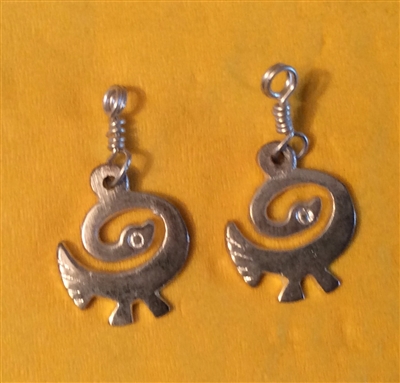 Sankofa Bird Hair Jewelry