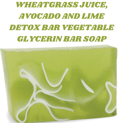 Wheatgrass Juice, Avocado and Lime Detox Bar