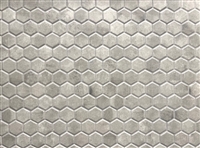 1.5" Matte Cement Look Hexagon Porcelain Mosaic Floor Wall Backsplash Kitchen