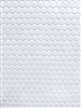 1" White Glossy Hexagon Porcelain Mosaic Floor and Wall Tile