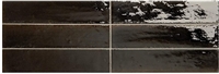 2.5 x 9.5 Venetian Alchemist Obsidian Black Italian Wall Porcelain Tile