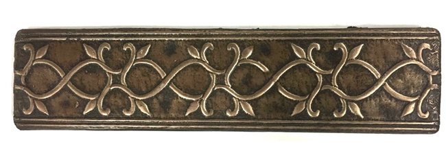 Bronze Metallic 2x8 Resin Decorative insert Tile