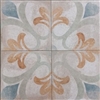 8.75 x 8.75 Jardin de Joie Genuine European Porcelain Wall Floor Weathered Tile