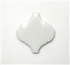 Lantern White 2 7/6"x 3" Porcelain Tile Decorative Accent Insert Backsplash Wall