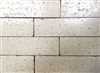 2.5x9.5 Vanilla Glossy Glazed Extruded Brick Wall Field Tile