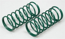 Associated Front Shock Spring/Macro Shock Spring, green, 3.50 lb.