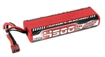 COR49440 4500mAh 7.4v 2S 30C Rounded Hardcase Sport Racing LiPo