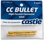 CSECCBUL653 Castle Creations 6.5mm Bullet Connectors