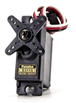 FUT01102269-3 S3115 Micro Hi-Torque Servo .15sec/38.9oz @ 4.8V