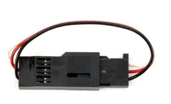 FUTAEC-27 Slim Wire Servo Extension Cord 75mm J Plug