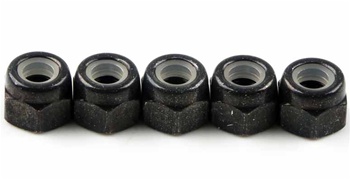 KYO1-N4055N Kyosho Steel Nylon Nut M4x5.5mm - Package of 5