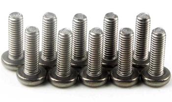 KYO1-S03010T Kyosho Titanium Bind Screw M3 x 10mm - Package of 10