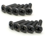 KYO1-S03012TP Kyosho Self-Tapping Bind Screw M3x12mm - Package of 10