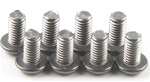 KYO1-S13006HT Kyosho Titanium Button Hex Screw M3x6mm - Package of 8