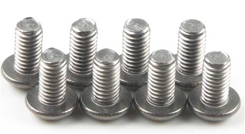 KYO1-S13006HT Kyosho Titanium Button Hex Screw M3x6mm - Package of 8