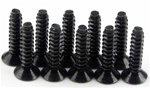 KYO1-S32612TP Kyosho Flat Head Self-Tapping Screw M2.6x12mm - Package of 10