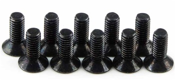 KYO1-S33008 Kyosho Flat Head Screw M3x8mm - Package of 10