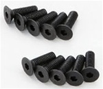 KYO1-S33010H Kyosho Flat Head Hex Screw M3x10mm - Package of 10