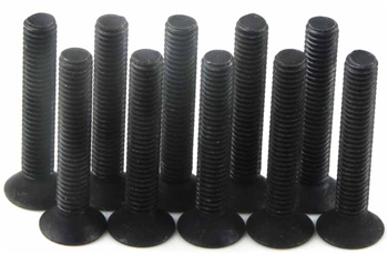 KYO1-S33018H Kyosho Flat Head Hex Screw M3x18mm - Package of 10