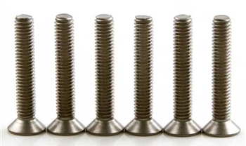 KYO1-S33018HT Kyosho Titanium Flat Head Screw M3 x 18mm - Package of 10