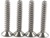 KYO1-S34025TPT Kyosho Titanium Flat Head Self-Tapping Screw M4x25mm - Package of 4