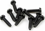 KYO1-S42008TP Kyosho Round Head Self-Tapping Screw M2x8mm - Package of 10
