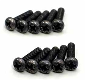 KYO1-S43012 Kyosho Round Head Screw M3x12mm - Package of 10