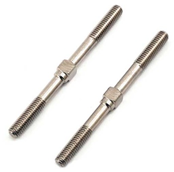 KYO97008-40H Kyosho Hard Steering Servo Adjust Rod 3x40mm - Package of 2