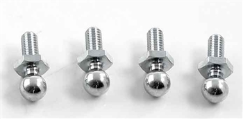 KYO97050M Kyosho 4.8mm Ball Stud Medium - Package of 4