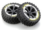 KYOEZ002 Kyosho Sand Master Tire and Wheel Set - Package of 2
