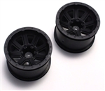 KYOFAH301BK Kyosho Rage VE Black Wheel - Package of 2