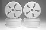 Kyosho Dish Wheels - White