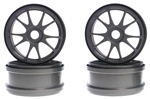 KYOIFH002GM Kyosho 10 Spoke Wheels - Gun Metal