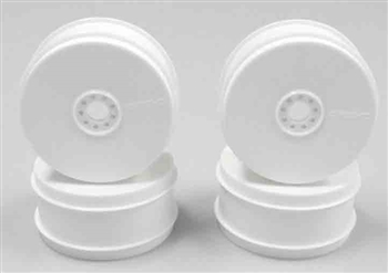 KYOIFH006W Kyosho Inferno MP9 TKi4 Dish Wheel White - Package of 4