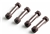 KYOIFW309GM Kyosho Gunmetal Servo Tray Posts - Package of 4